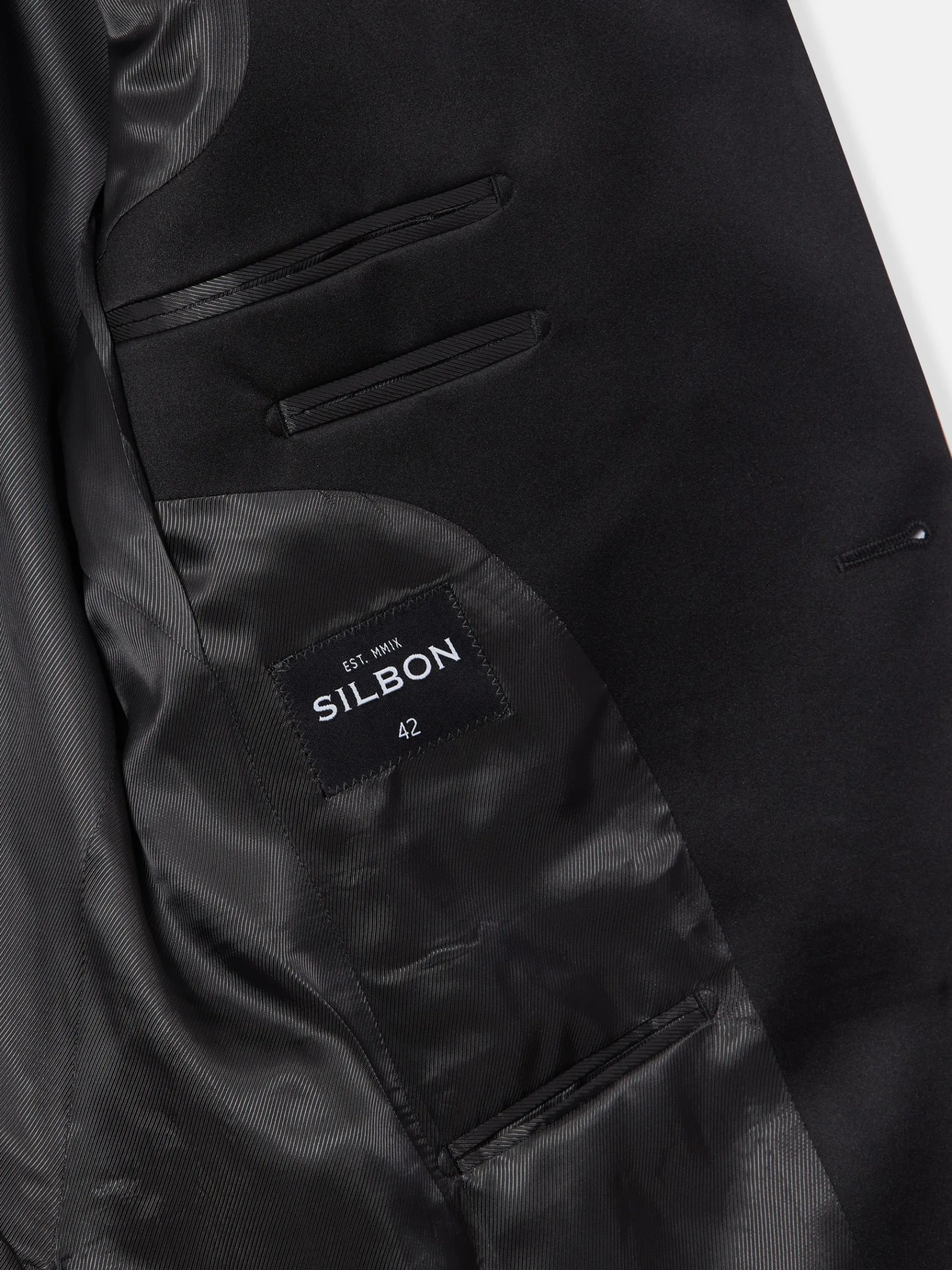 Discount Silbon Americana esmoquin classic Negro