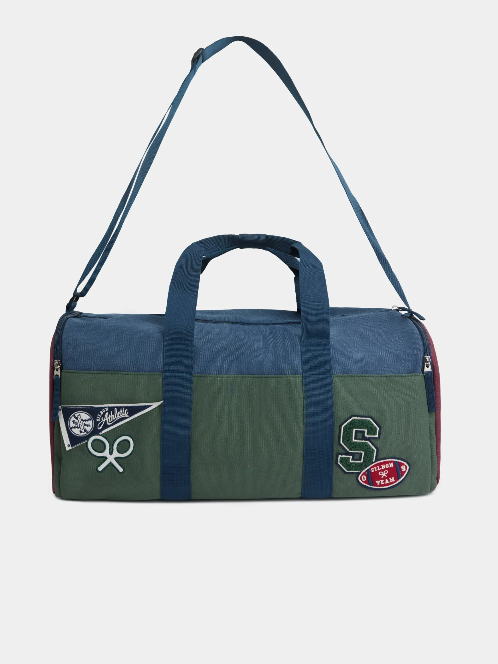 Discount Silbon Bolsa de viaje kids rugby colores azul marino Azul marino
