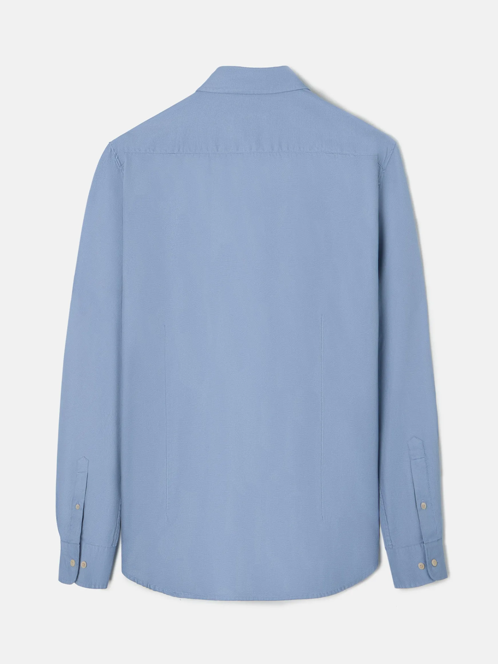 Outlet Silbon Camisa sport miniestructura Azul