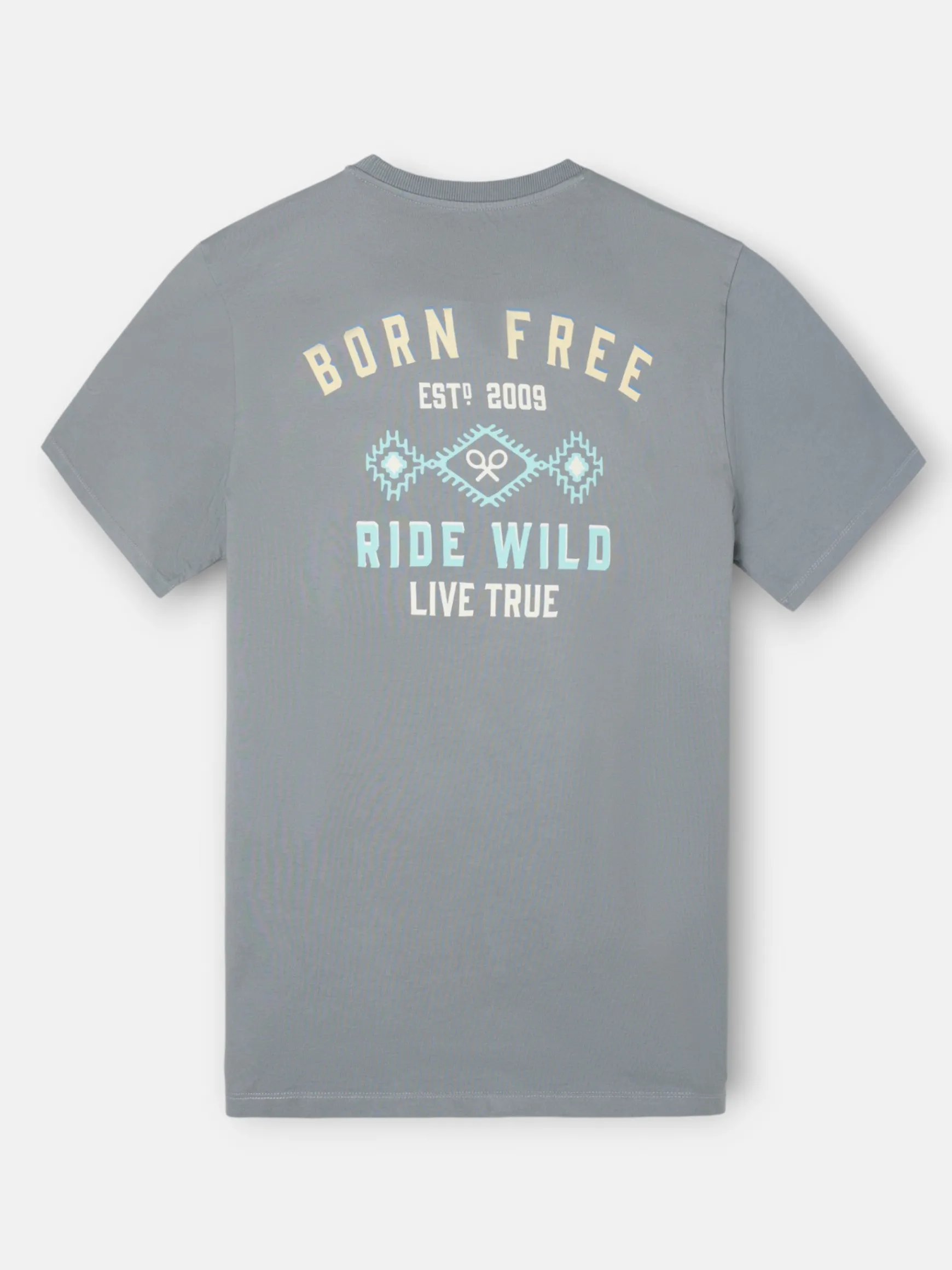 Silbon Camiseta born free Gris
