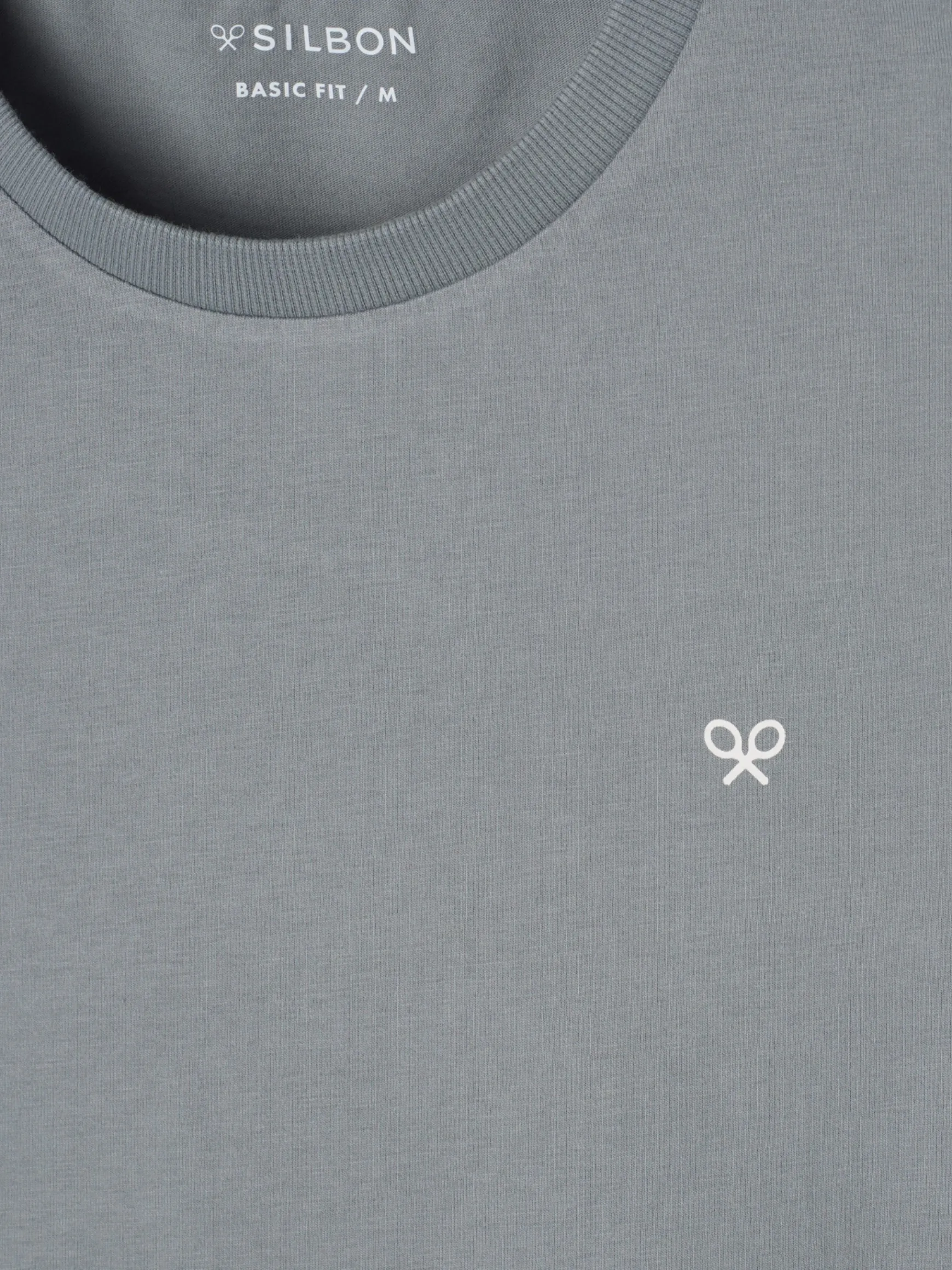 Silbon Camiseta born free Gris