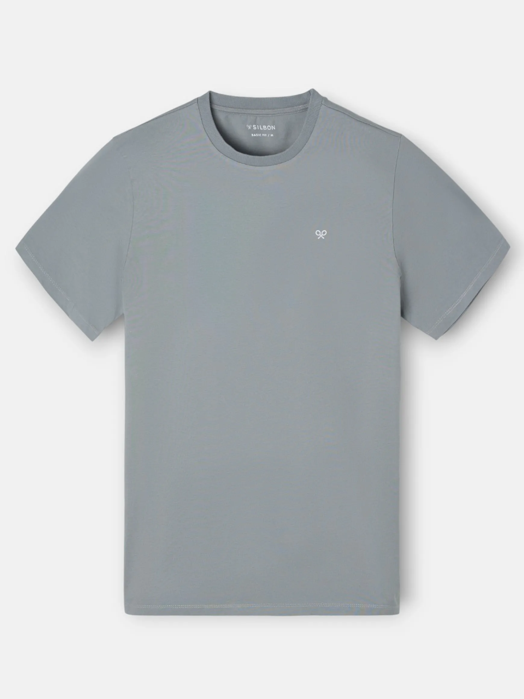 Silbon Camiseta born free Gris
