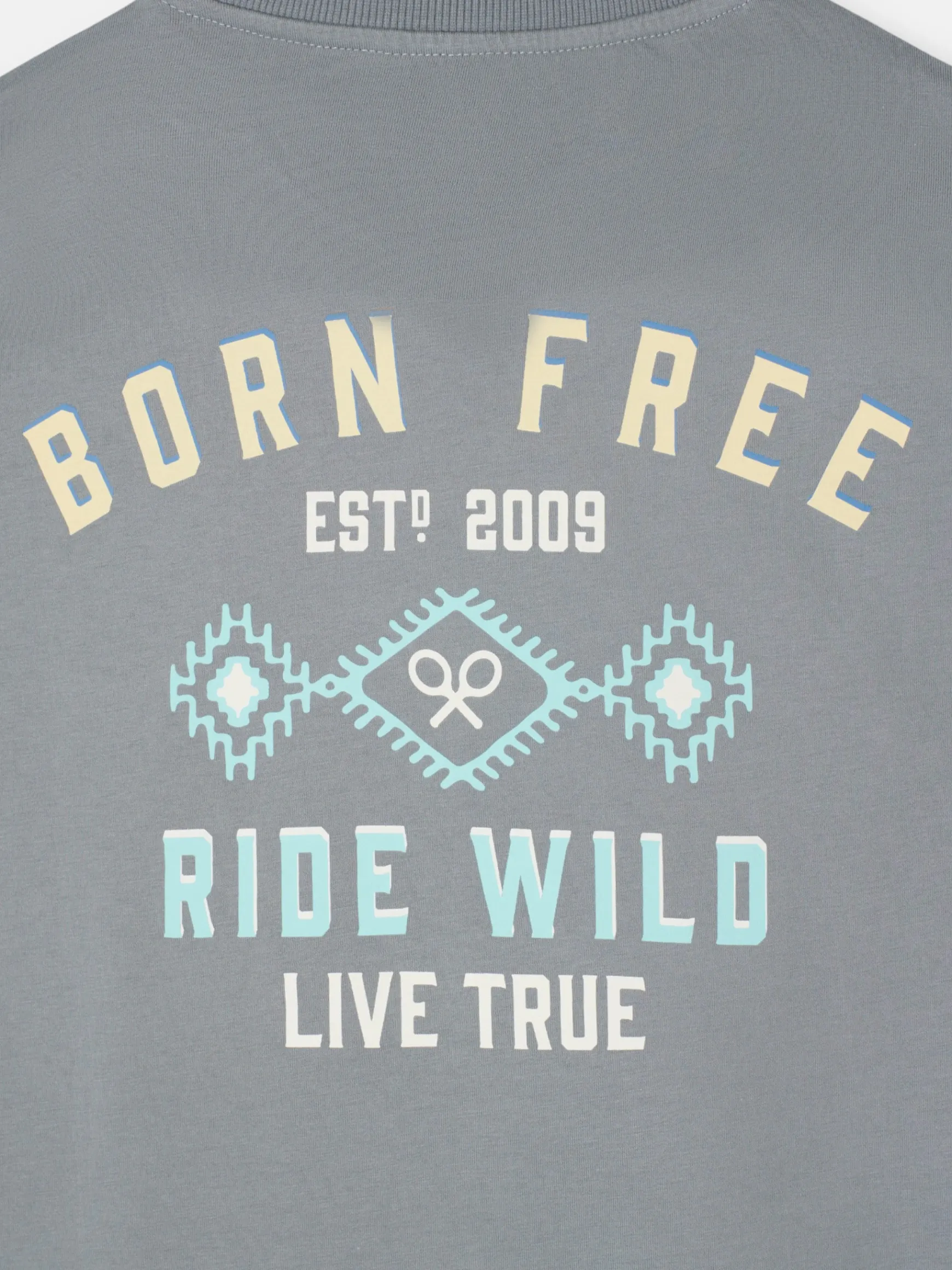 Silbon Camiseta born free Gris
