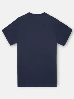 Best Silbon Camiseta clasica special fit minilogo azul marino Azul marino