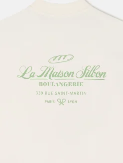 Clearance Silbon Camiseta la maison Crema
