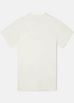 Clearance Silbon Camiseta flock Crema