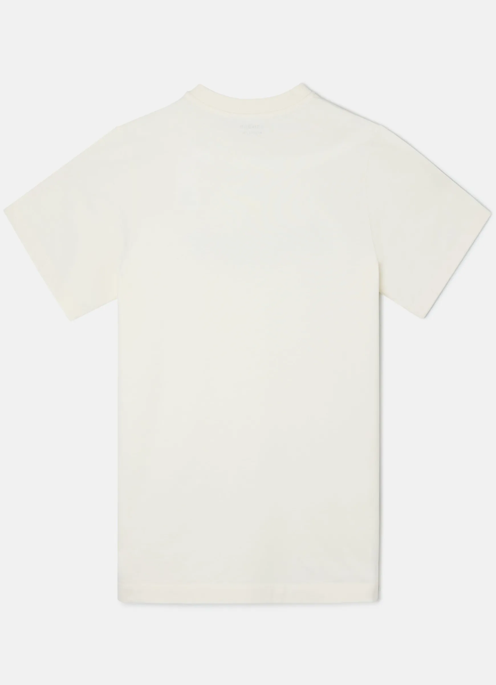 Clearance Silbon Camiseta flock Crema
