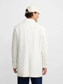 Silbon Gabardina corta Beige