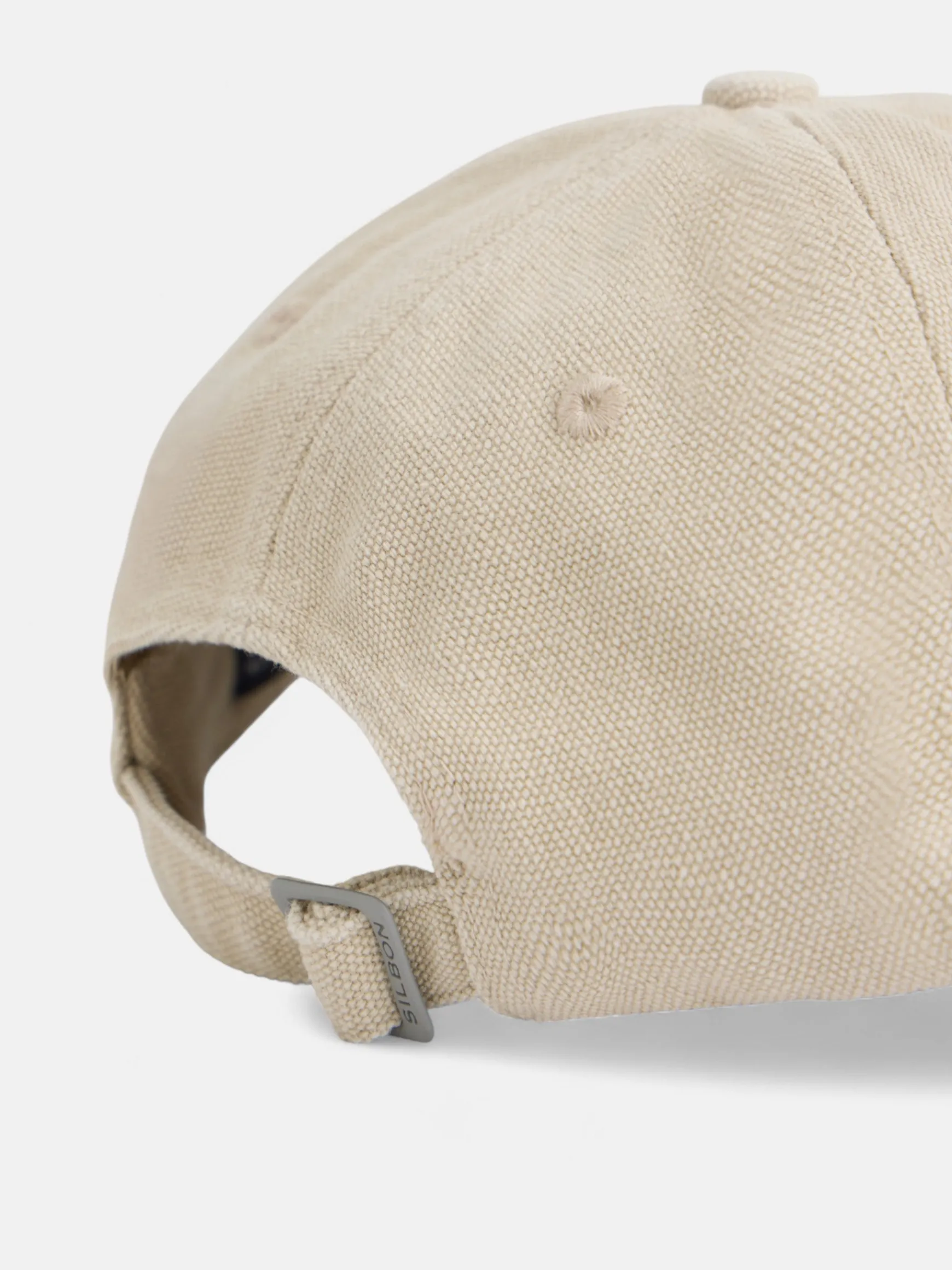 Best Silbon Gorra raquetas bordadas Beige