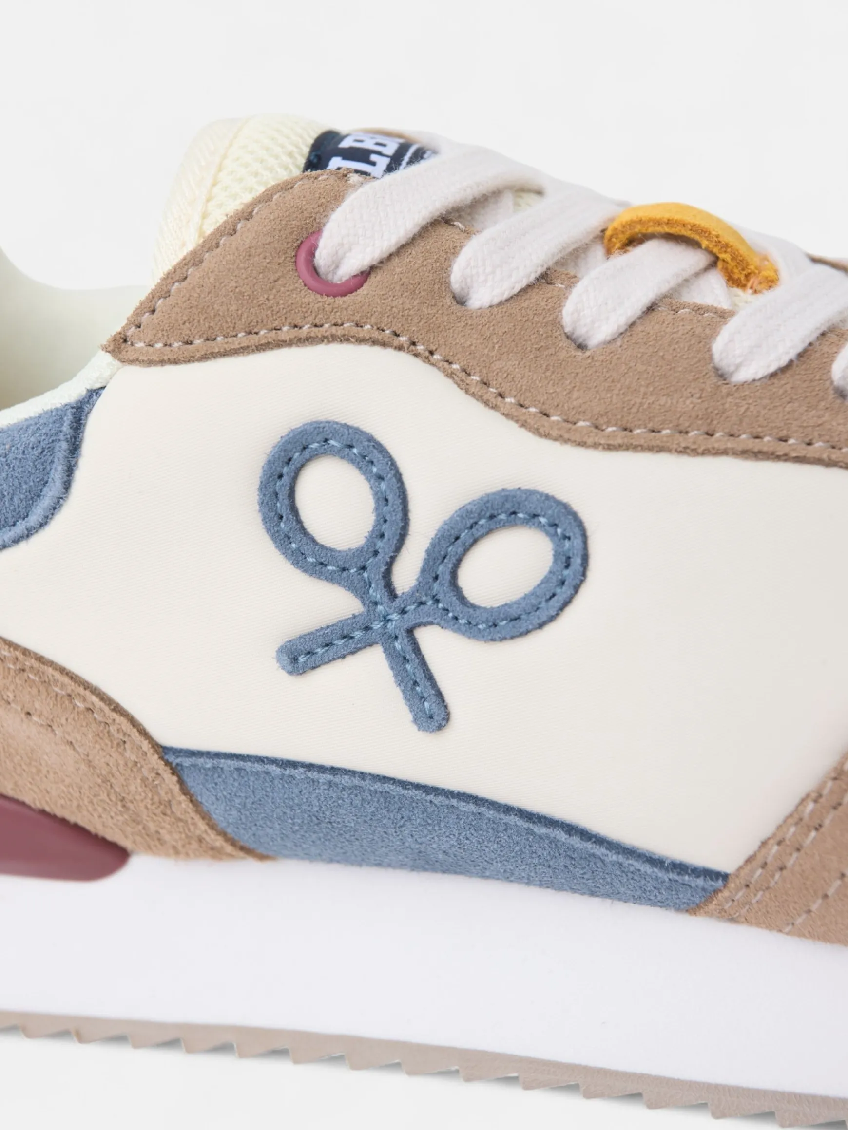 Hot Silbon Zapatilla running multicolor Beige