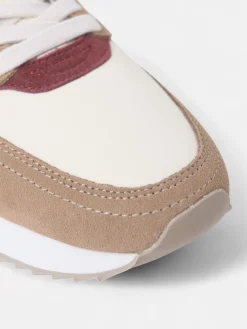 Hot Silbon Zapatilla running multicolor Beige