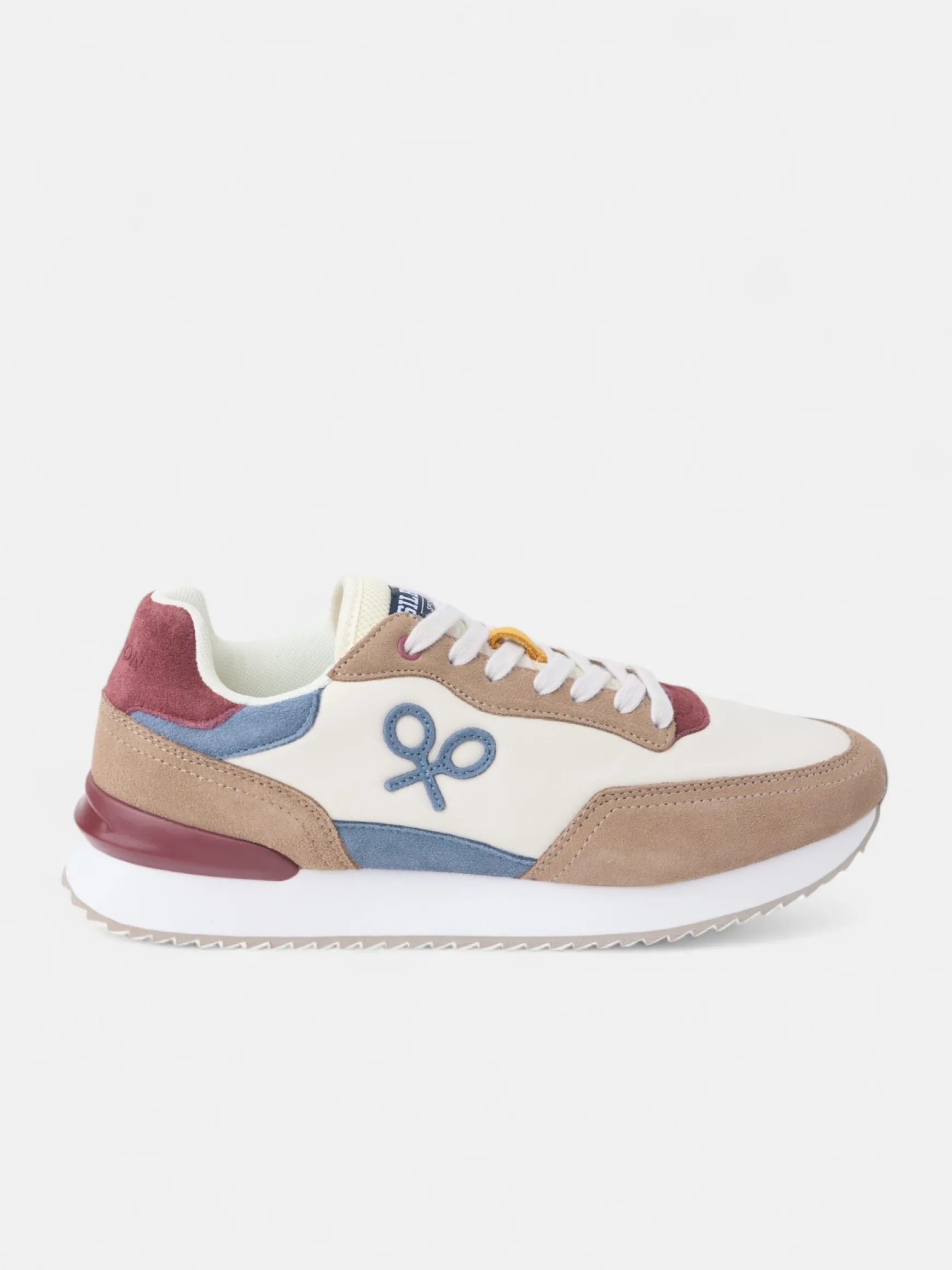 Hot Silbon Zapatilla running multicolor Beige