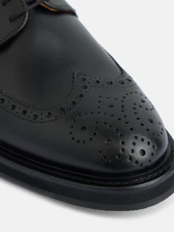 Best Silbon Zapato clasico piel perforado Negro