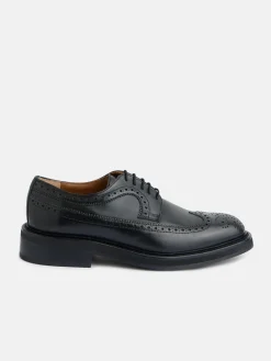 Best Silbon Zapato clasico piel perforado Negro
